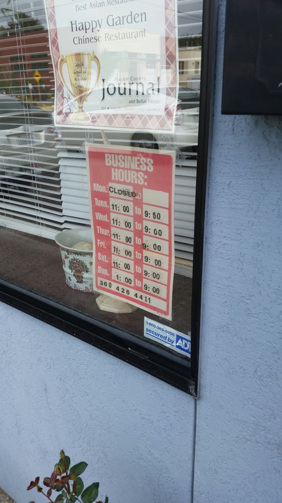 Happy Garden Chinese Restaurant