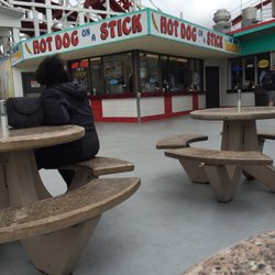 Hot Dog On A Stick Dogs 400 Beach St Santa Cruz Ca Photo Of Hot Dog On A Stick Santa Cruz Ca United States