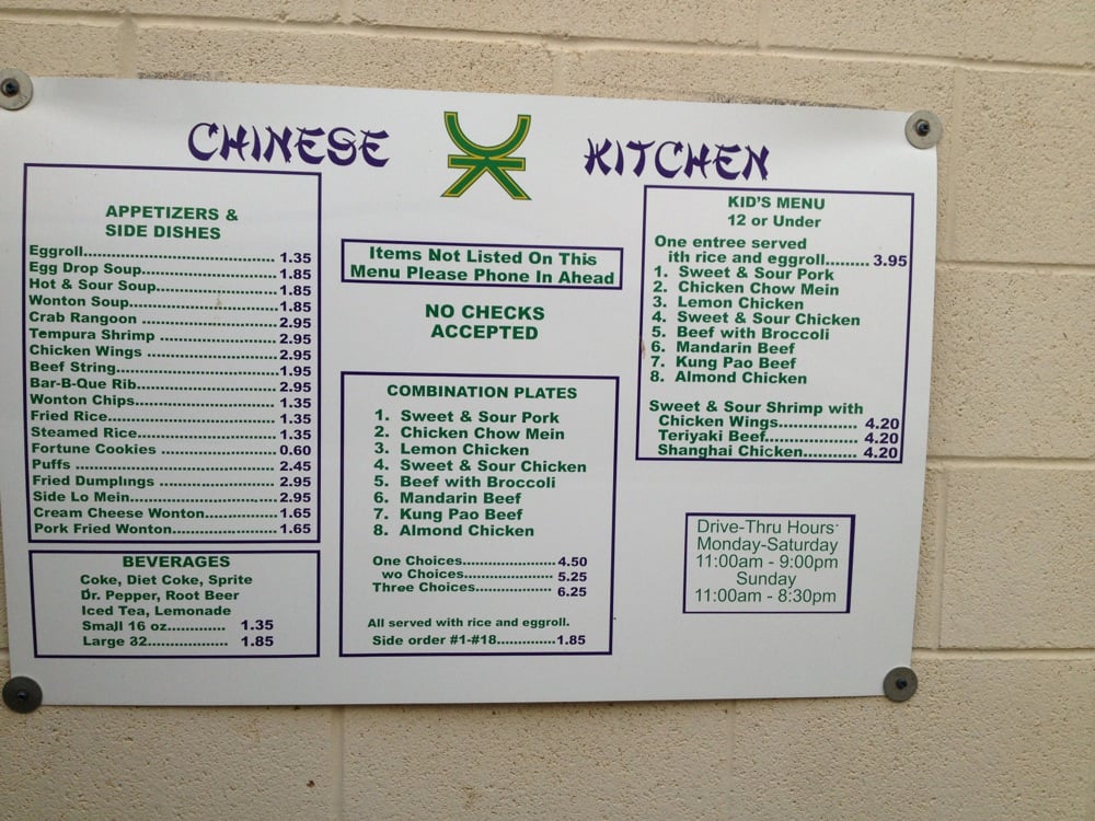 Online Menu Of Chinese Kitchen Restaurant Lubbock Texas 79414