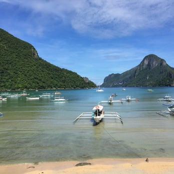 El Nido Beach Hotel Hotels Calle Hama Palawan Phone Photo Of El Nido Beach Hotel Palawan Philippines View From