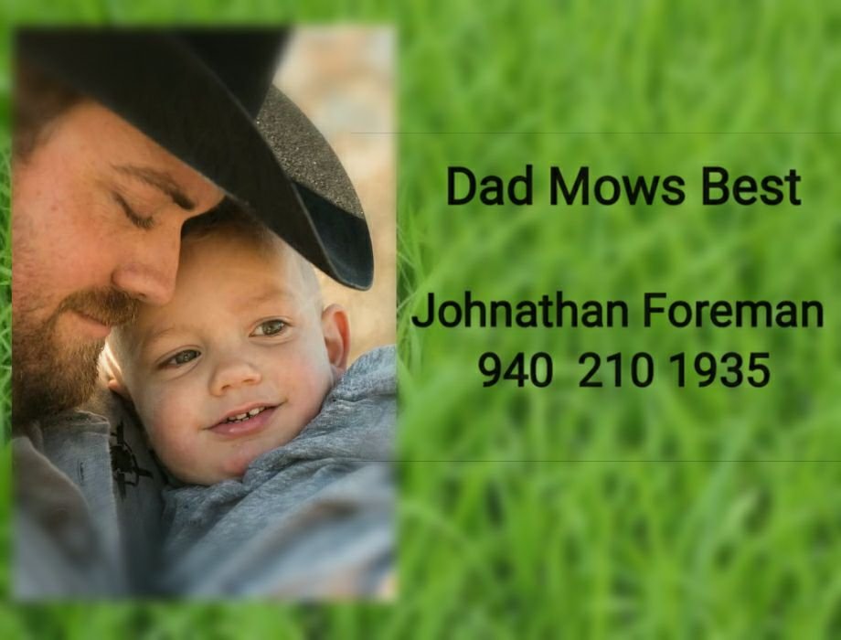 Dad Mows Best