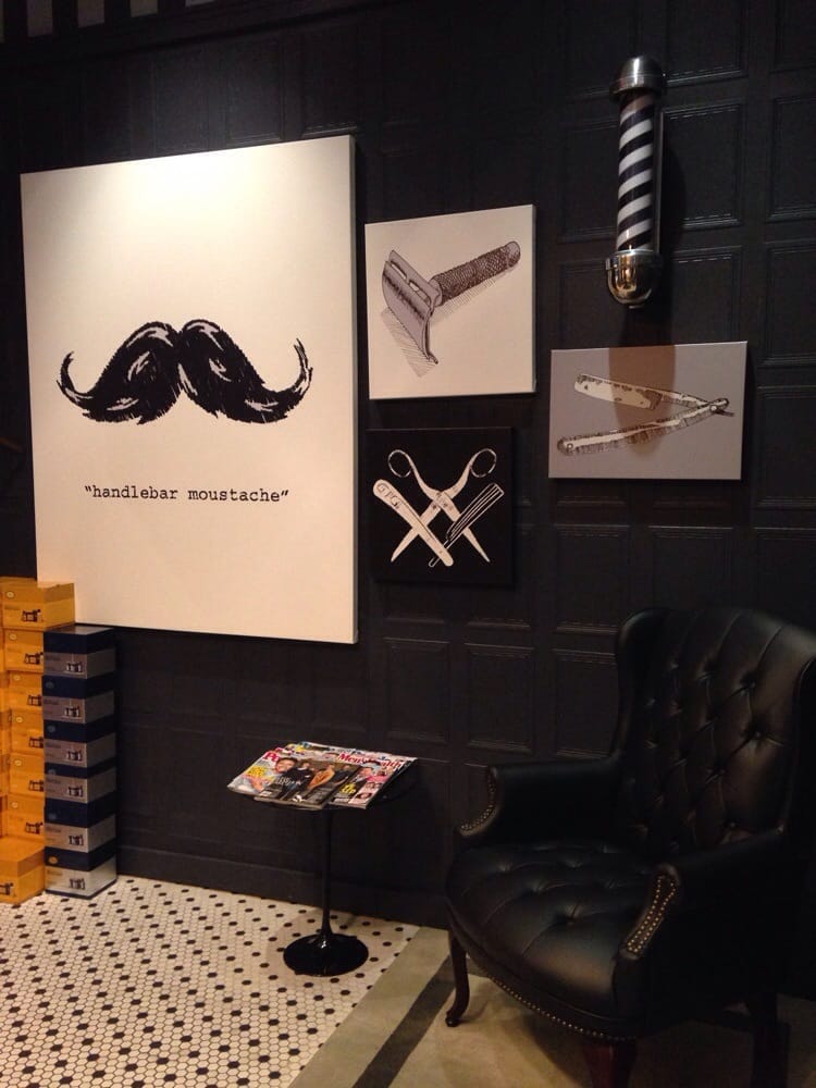 Decor In The Barber Area Yelp Photo Of The Art Shaving Orlando Fl United States Decor In