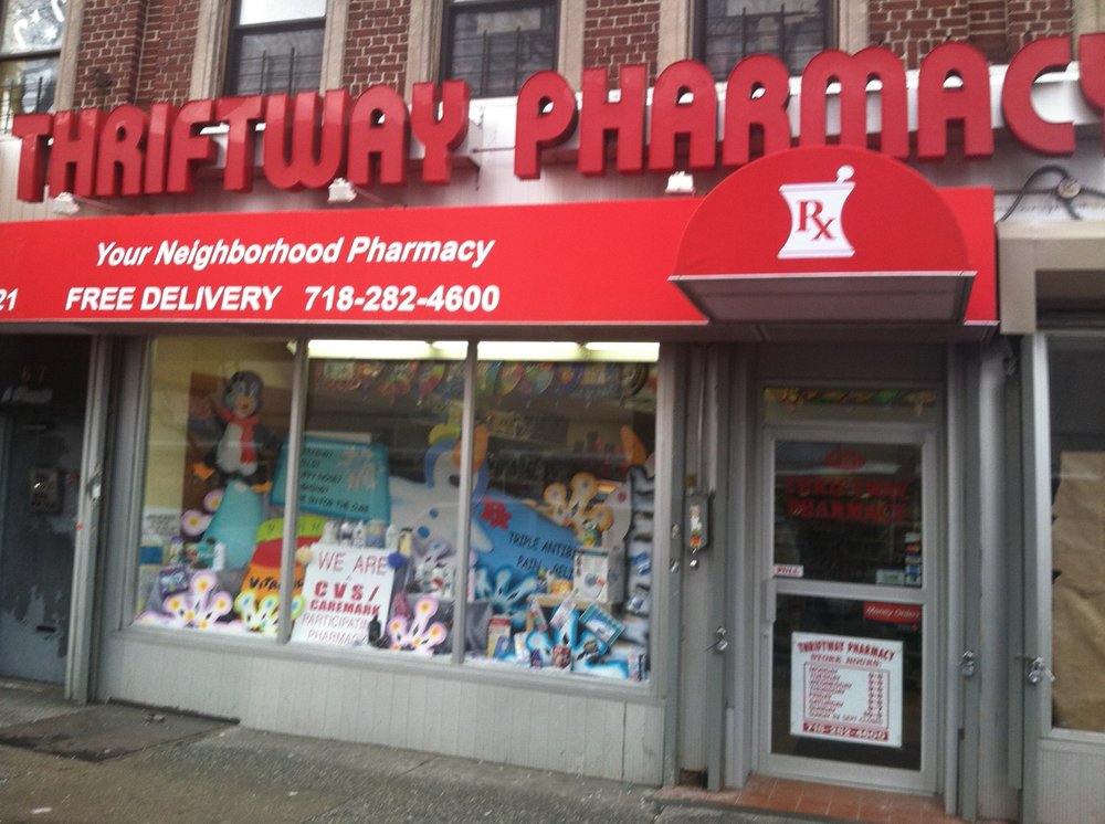 Thriftway Pharmacy Drugstores 1621 Church Ave, Flatbush, Brooklyn