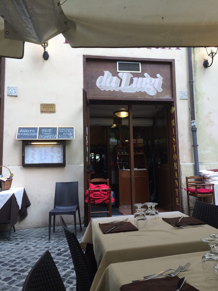 Trattoria Da Luigi 10 Photos & 18 Reviews Italian Piazza Sforza Cesarini, 23, Centro
