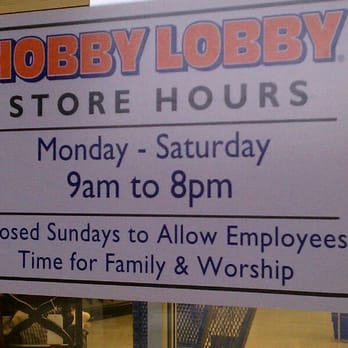 Does hobby lobby take competitor coupons
