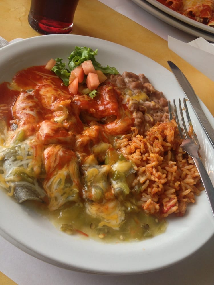 Blue corn cheese enchiladas christmas Yelp