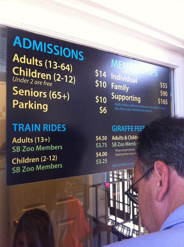 Santa barbara zoo discounts coupons
