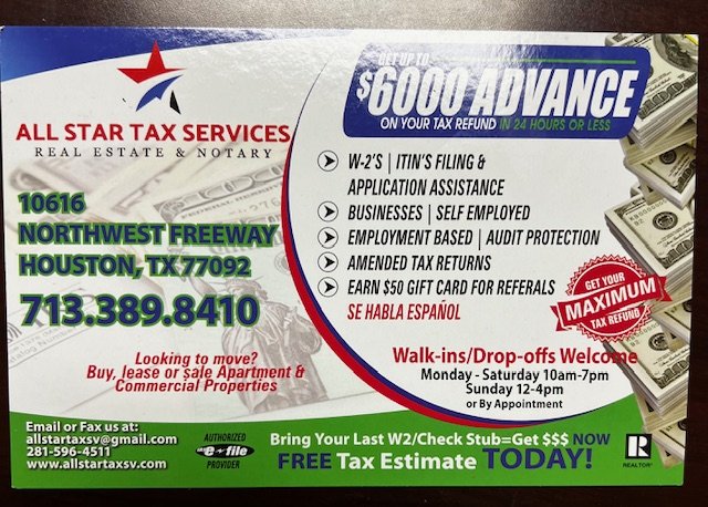 All Star Tax Realestate & Notary