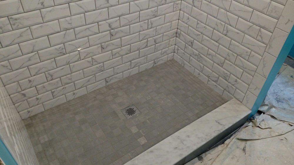 Shower Floor Yelp Photo Of Mosaic Tile Company Rockville Md United States Shower Floor