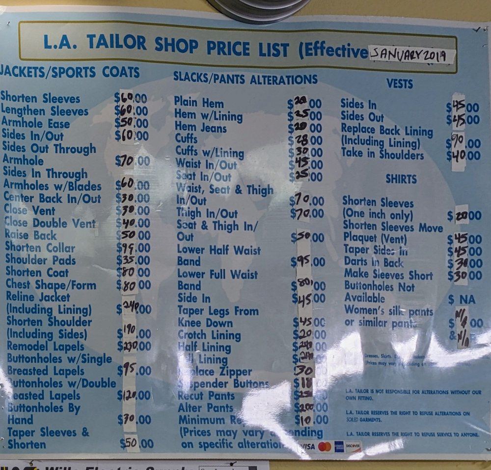 LA Tailor Shop