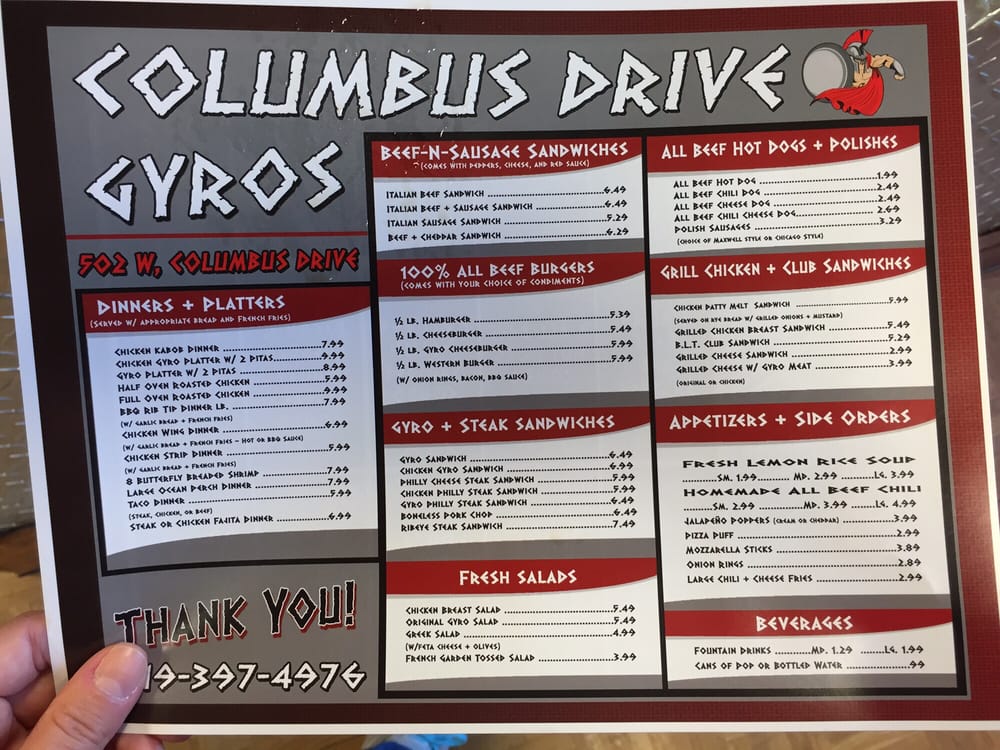 Columbus Drive Gyros 15 Photos & 10 Reviews Burgers 502 W