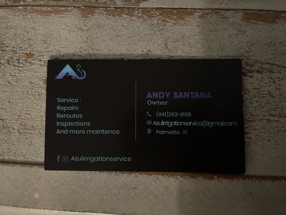 Azul Irrigation Service