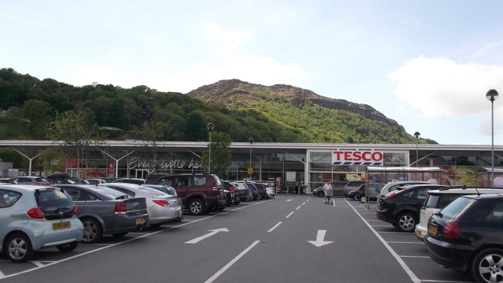 Tesco Grocery High Street, Porthmadog, Gwynedd, United Kingdom