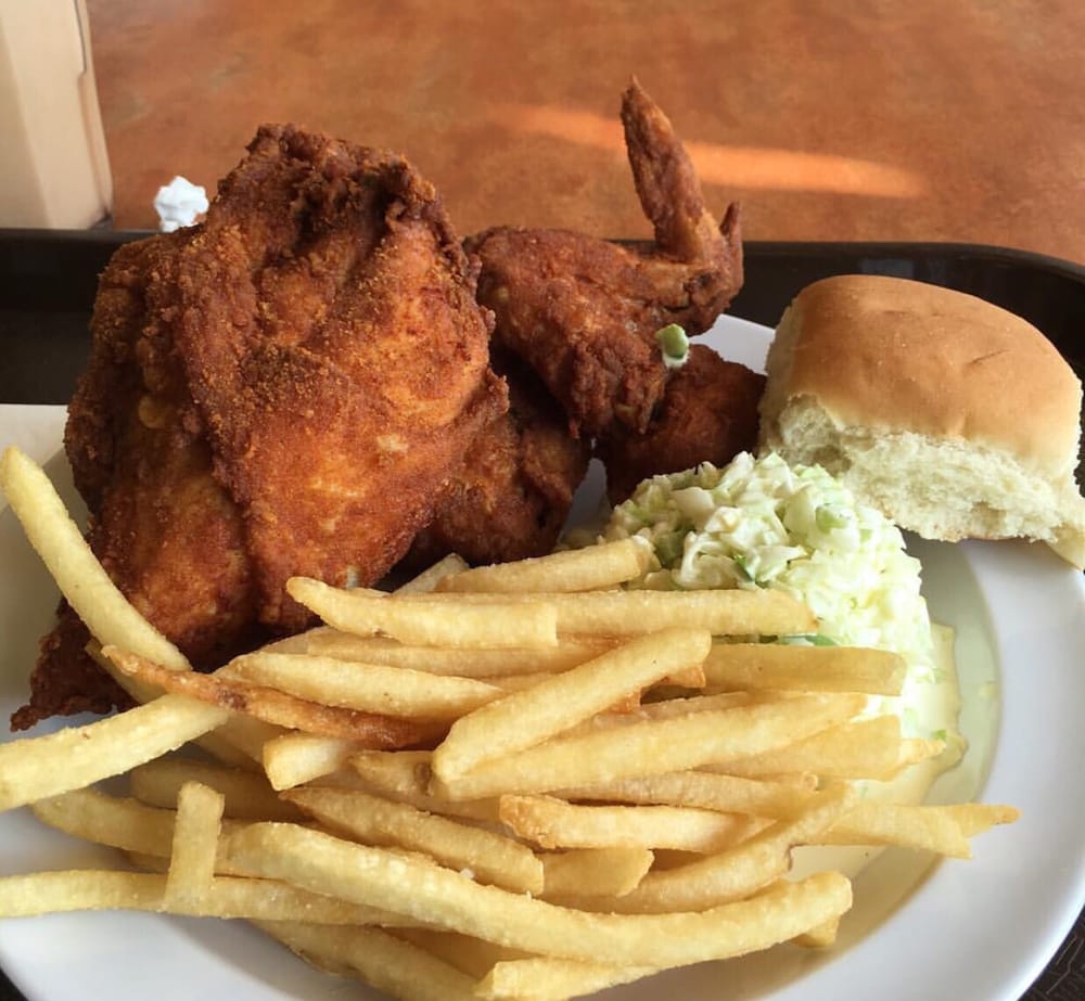 Pollo campero y papas fritas - Yelp