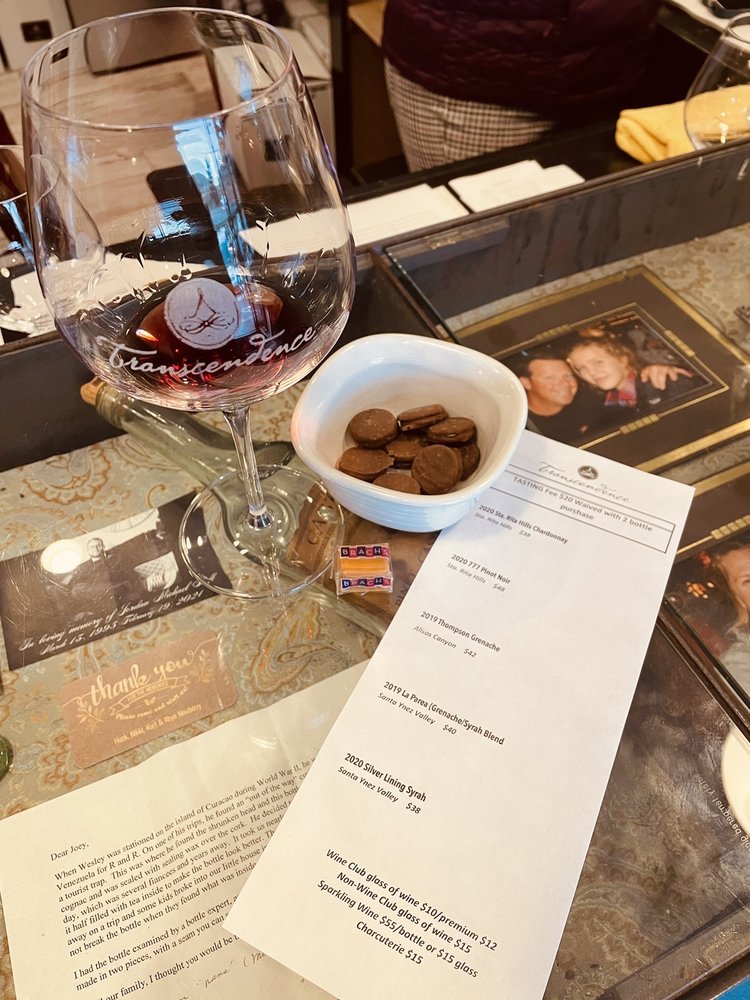 Transcendence Tasting Room