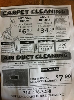 Supreme Care House Cleaning