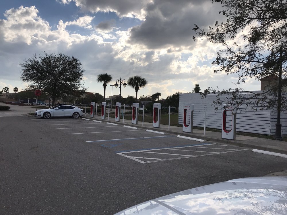 Tesla Motors Supercharger EV Charging Stations Gulf Coast Main St, Fort Myers, FL Phone