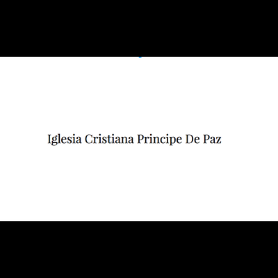 Iglesia Cristiana Principe De Paz