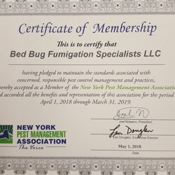 bed bug fumigation specialists
