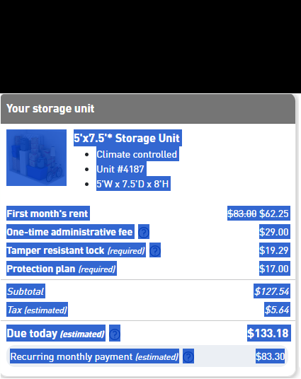 CubeSmart Self Storage