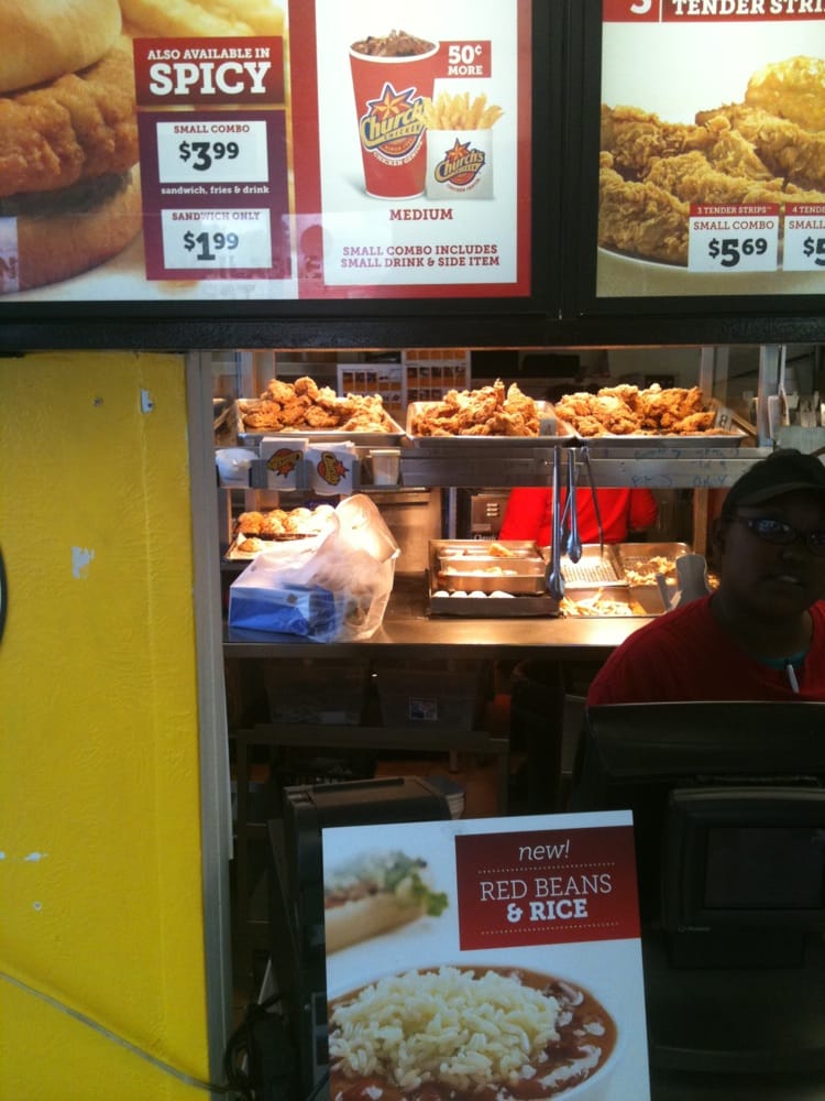 Church’s Fried Chicken CLOSED Fast Food 1923 Goliad Rd, San