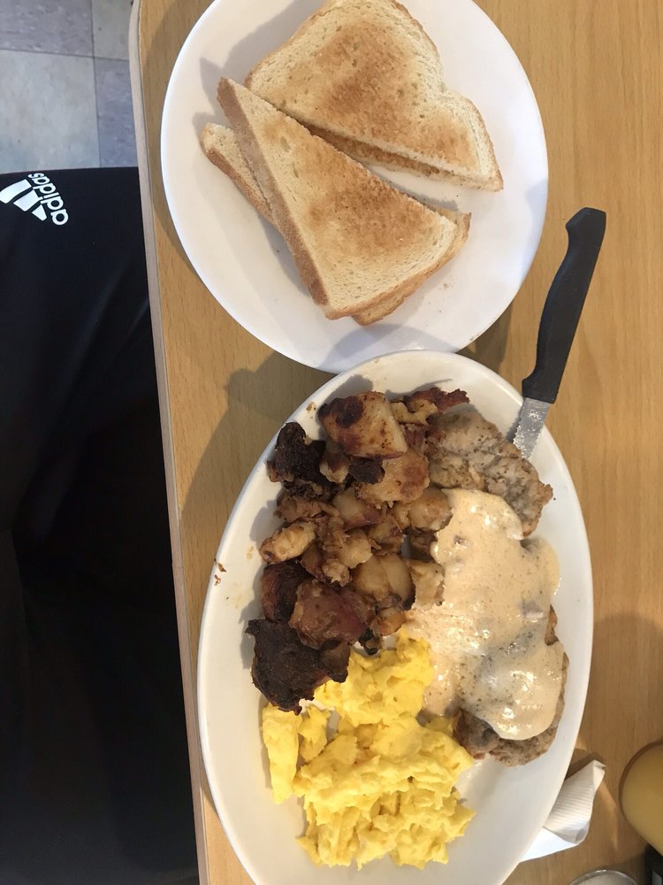 Country Fried Steak Scrambled Eggs Homefries Toast Yelp