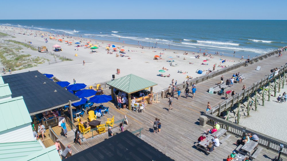 Oceanfront Dining On Folly Beach Yelp Photo Of Pier 101 Restaurant Bar Folly Beach Sc United States