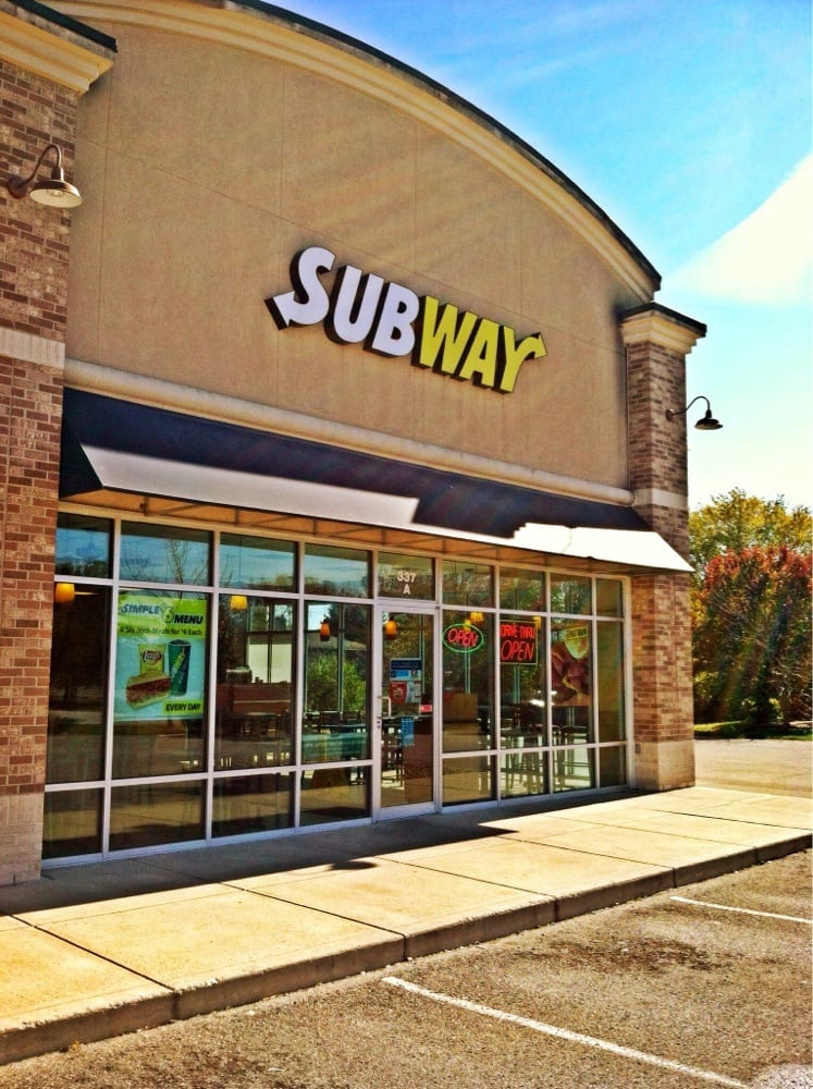 Subway Restaurants Sandwiches 337 Western Blvd, Greenwood, IN