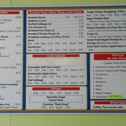 Menu Polish Kitchen St Clair Shores Menu Polish Kitchen St Clair Shores
