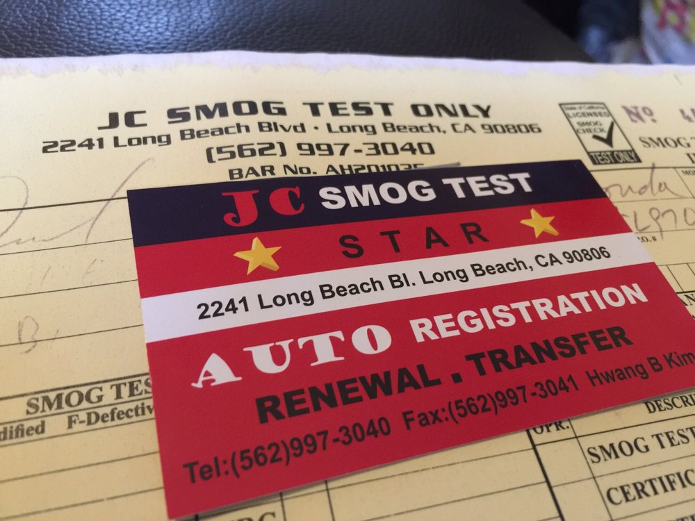 JC Smog Test Only Smog Check Stations 2241 Long Beach