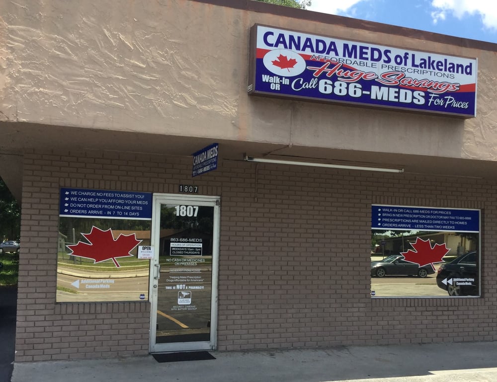 Canada Meds of Lakeland Medical Supplies 1807 N Florida Ave