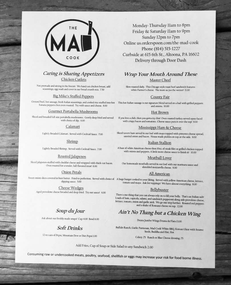 The Mad Cook