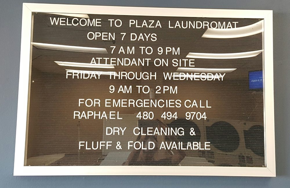 Plaza Laundromat Laundromat 4815 E Main St, Mesa, AZ Phone Number