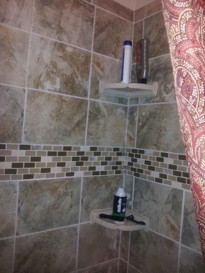 Shelving Ceramic Tile Accent Soap Dish All From Home