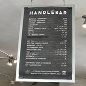 handlebar cafe menu