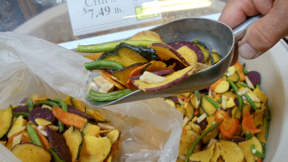 Veggie Chips in the bulk bin section Yelp