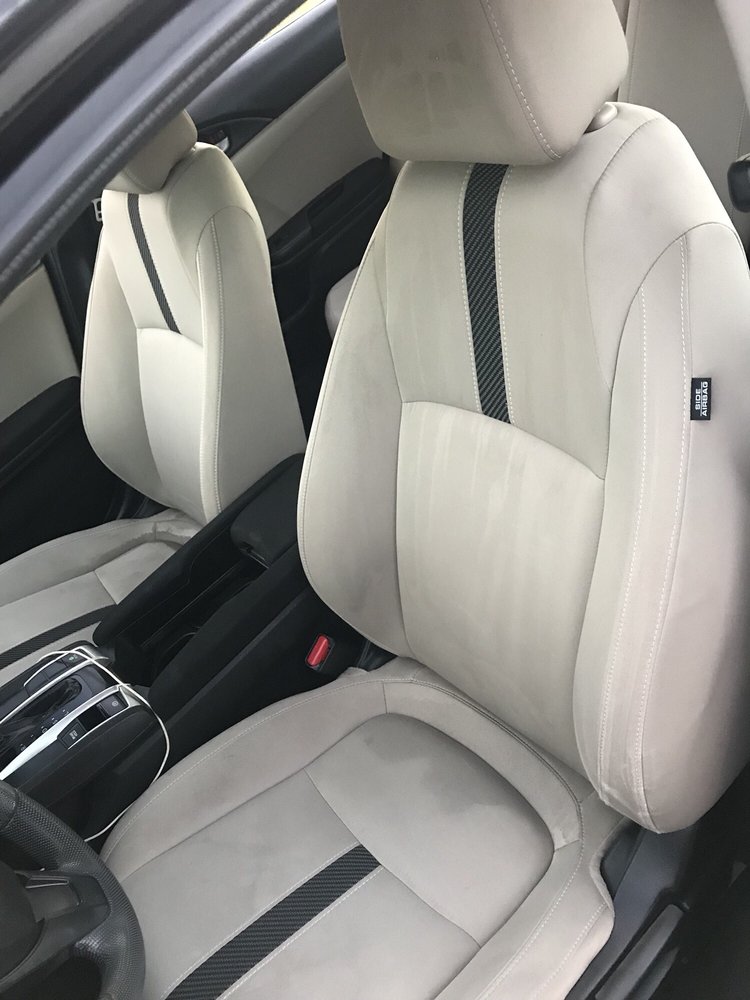 Drivers Seat That Had No Stains To Begin With The Bottom