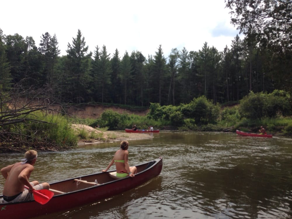 Bosman’s Pine River Canoe Rental Boating 8027 S Grandview Hwy