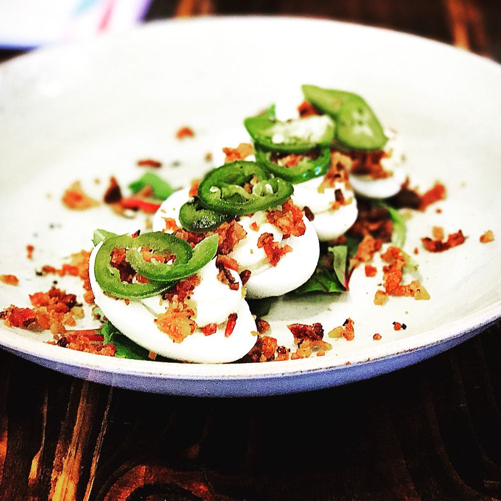 Bacon And Egg Shooters Very Nice Yelp Photo Of Kitchen Table Henderson Nv United States Bacon And Egg Shooters