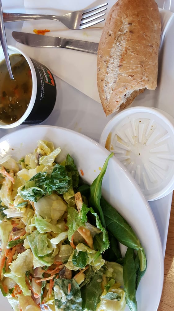 Great soup and salad Yelp