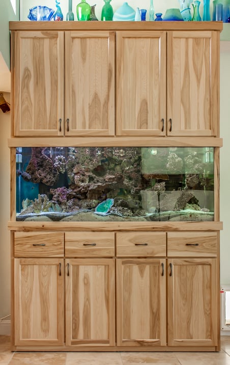 Custom Hickory Fish Tank Stand Yelp 10 Photos For North Coast Cabinets