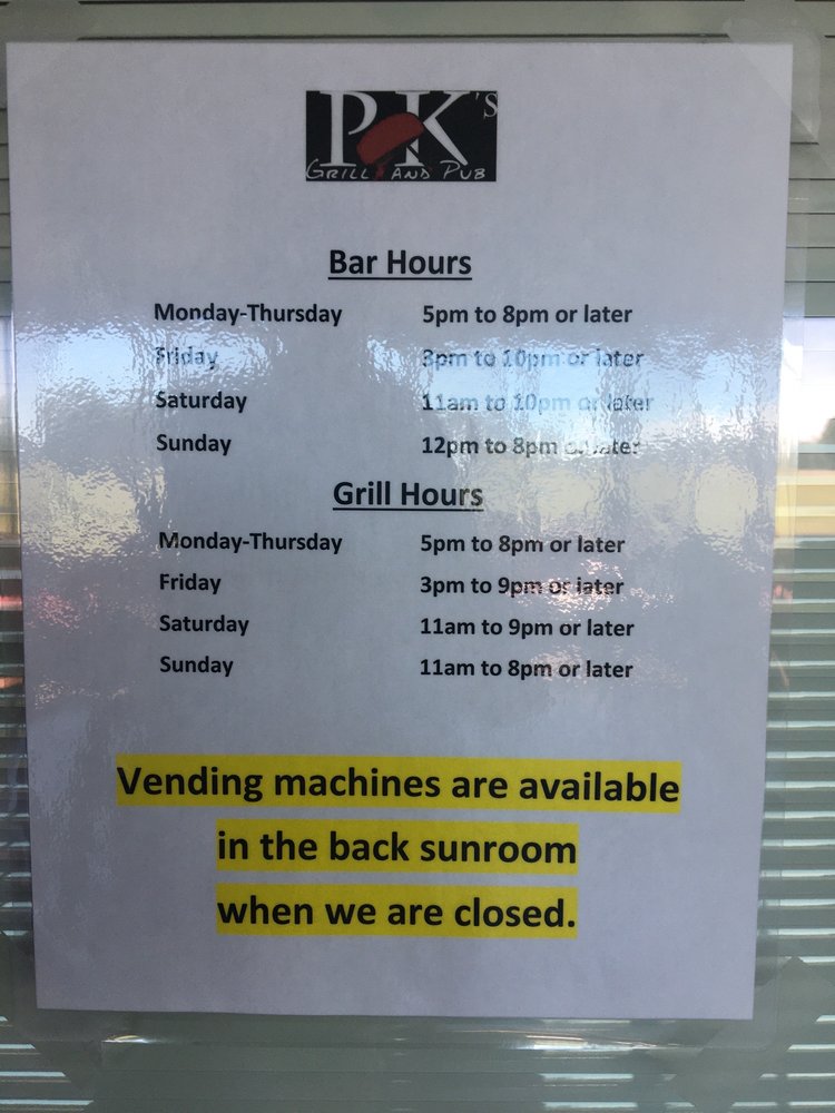 PK's Grill And Pub