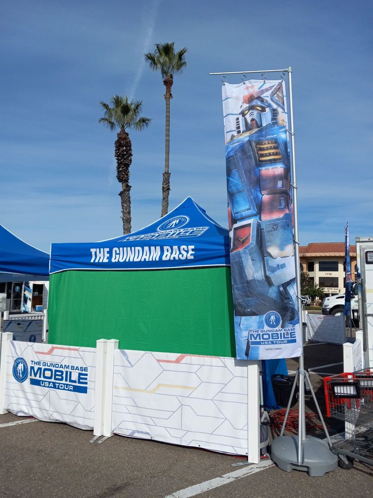 The Gundam Base USA Tour Pop Up