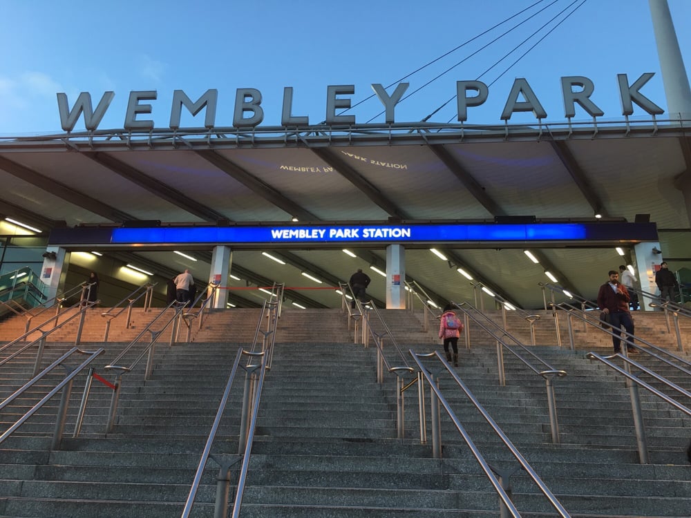 Wembley Park London Underground Station Train Stations Bridge Road
