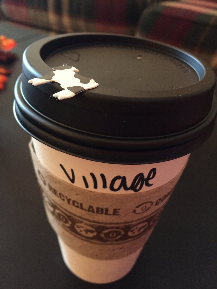 Coffee Cup Lid Stickers Arts Arts