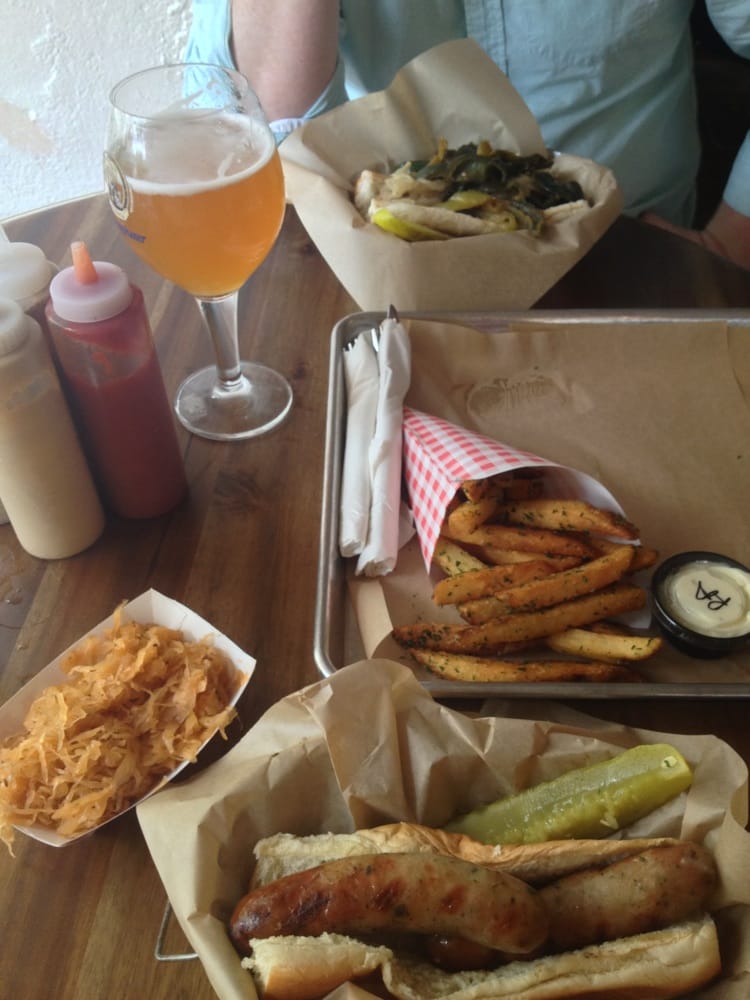 brat haus santa barbara pheasant and french herb brat so good yelp brat haus santa barbara pheasant and french herb brat so good yelp