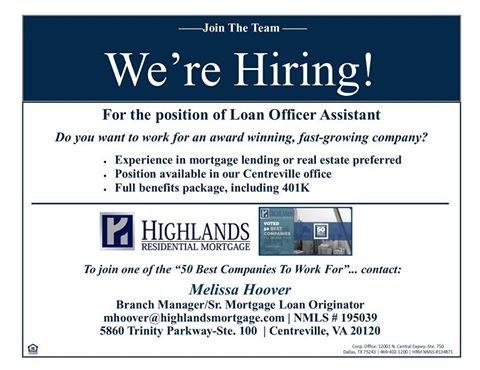 Melissa Hoover - Highlands Residential Mortgage