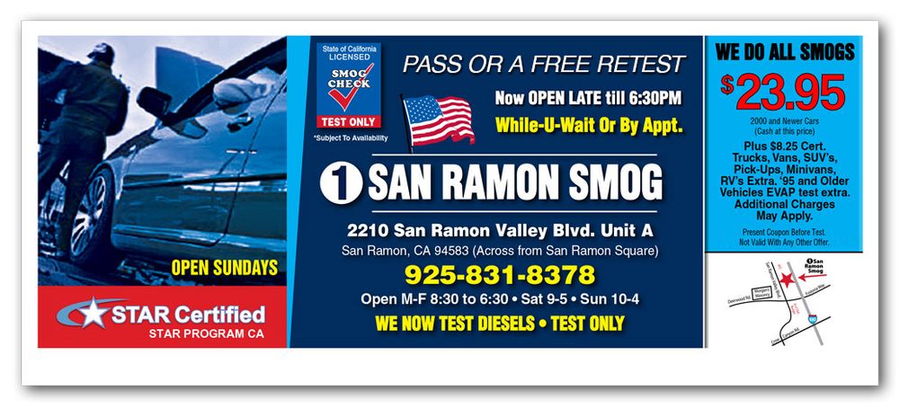 smog coupon san ramon