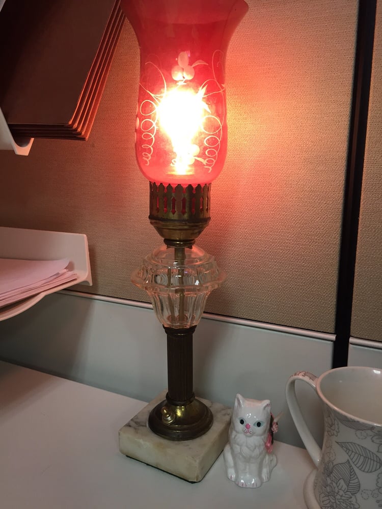 Wiring On This Lamp Was Completely Shot Before The