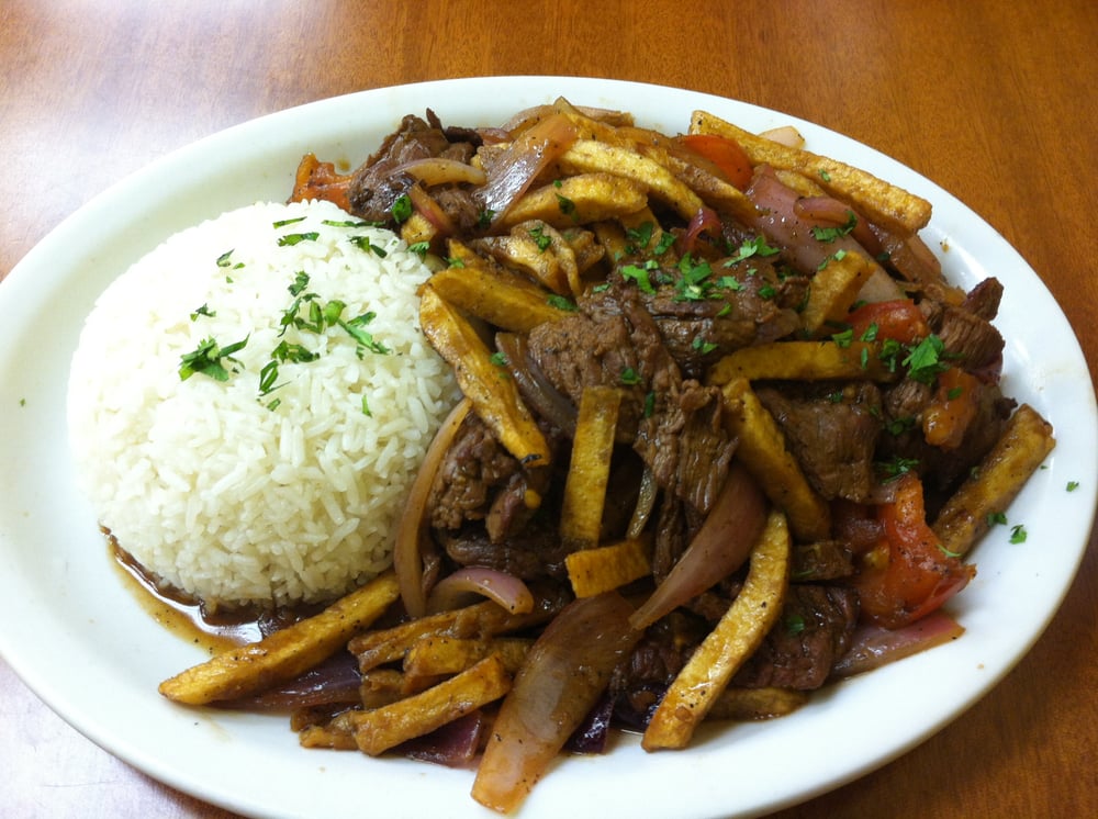 Lomo Saltado... good taste, but more lomo please! Yelp